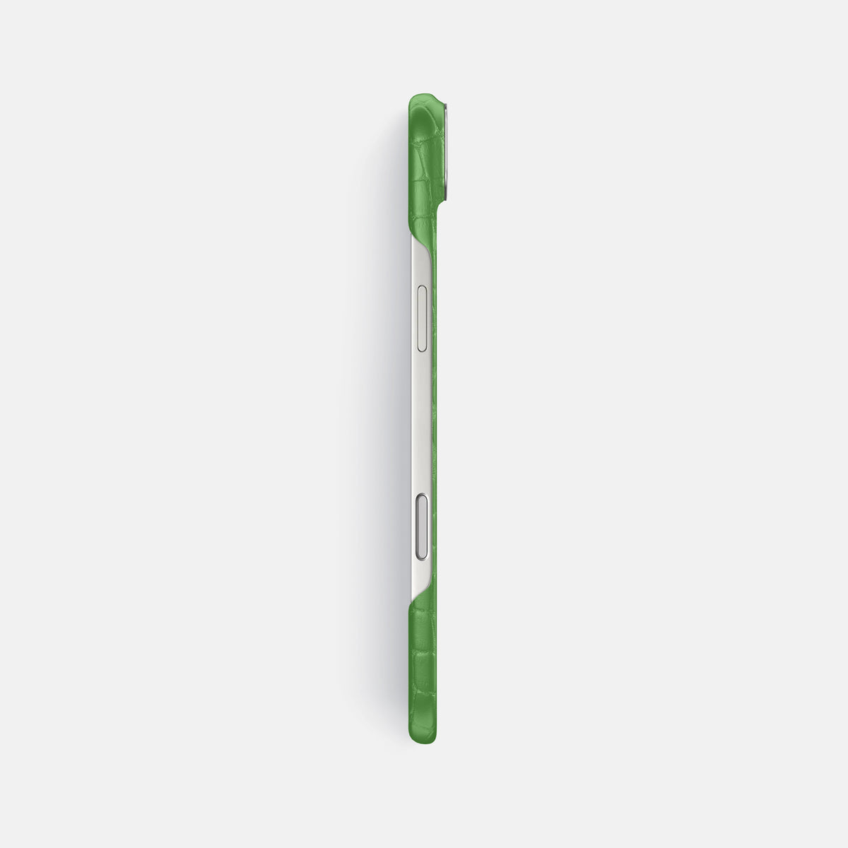 Classic Case For iPhone 17 Air In Alligator -3 | Apple-Green-Steel