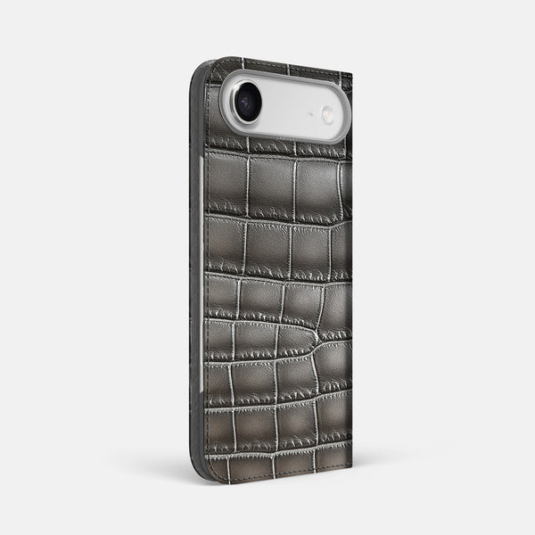 Folio Case For iPhone 17 Air In Patina Alligator