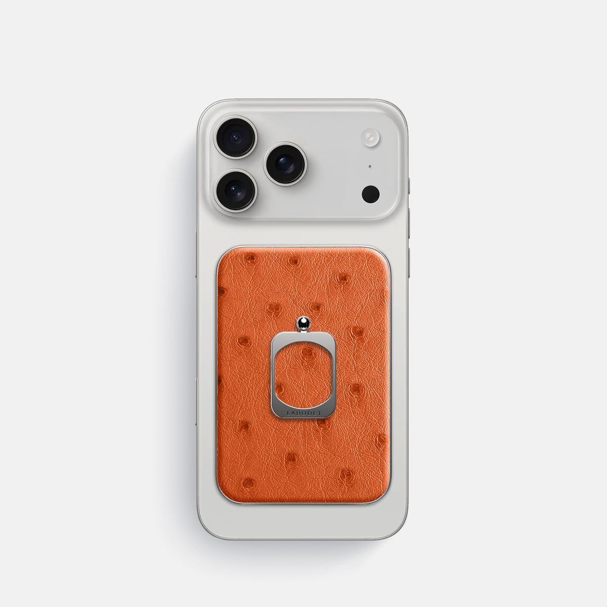 MagSafe Ring For iPhone 17 Pro In Ostrich -2 | Orange-Steel