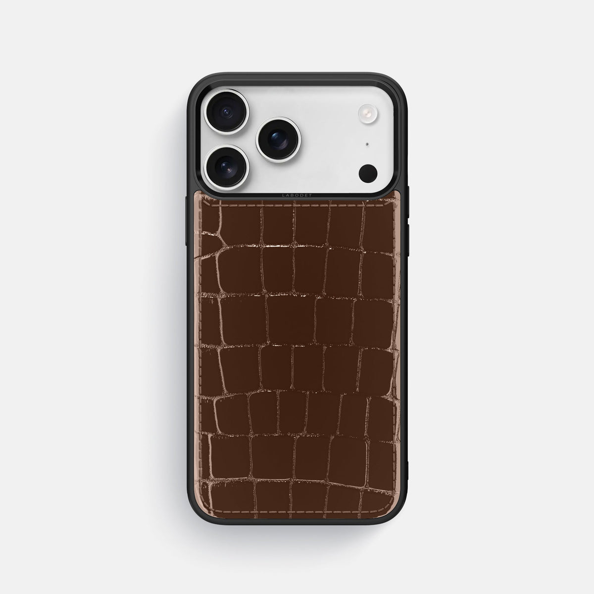 Sport Case For iPhone 18 Pro Max In Shiny Alligator -1 | Brown