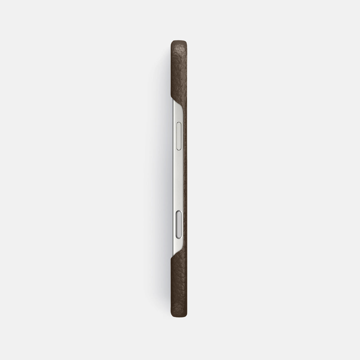 Slim Case For iPhone 17 Pro Max In Calf -3 | Dark-Brown