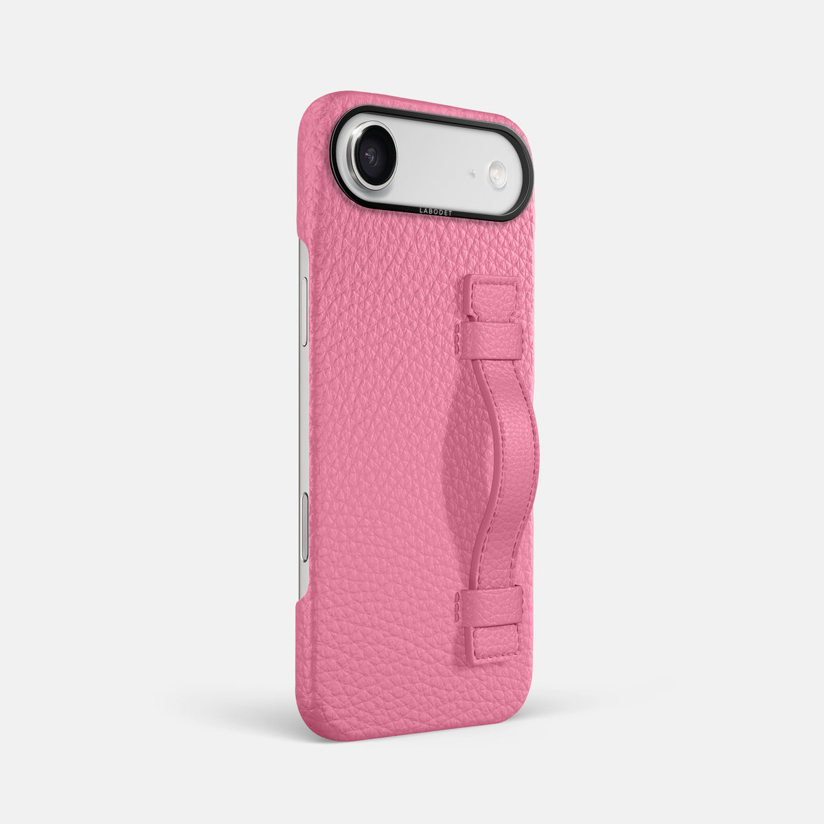 Handle Case For iPhone 17 Air In Calf -2 | Pink-Black