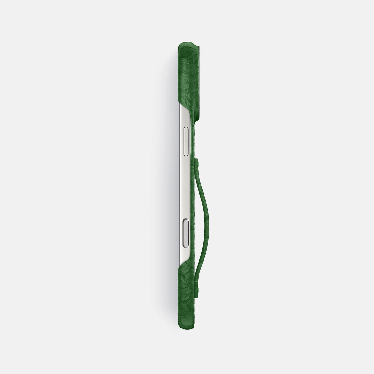 Finger Case For iPhone 18 Pro Max In Python -3 | Green-Steel