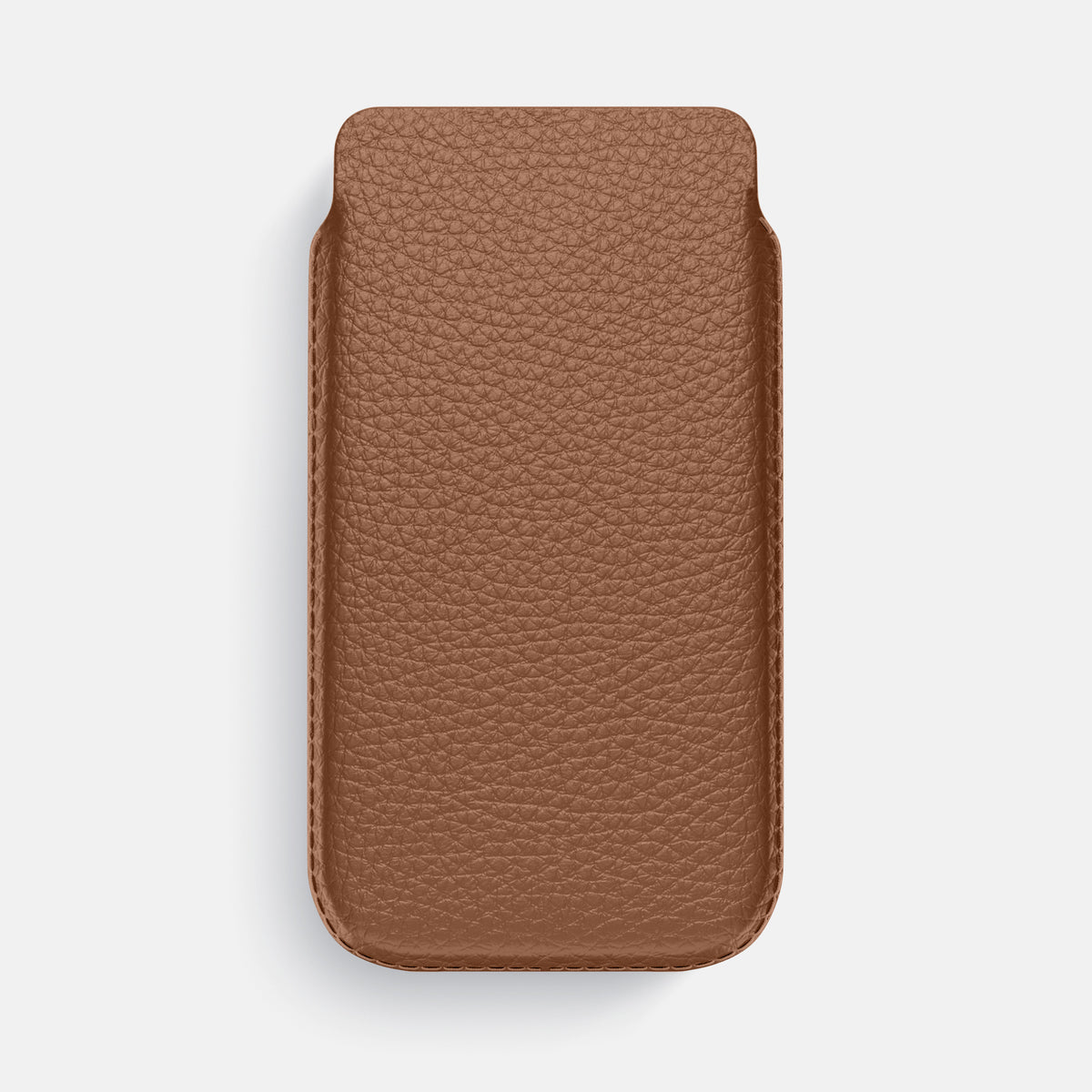 Pouch Case For iPhone 17 Air In Calf -1 | Caramel