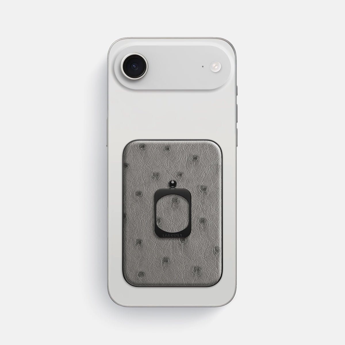 MagSafe Ring For iPhone 17 Air In Ostrich -2 | Grey-Black