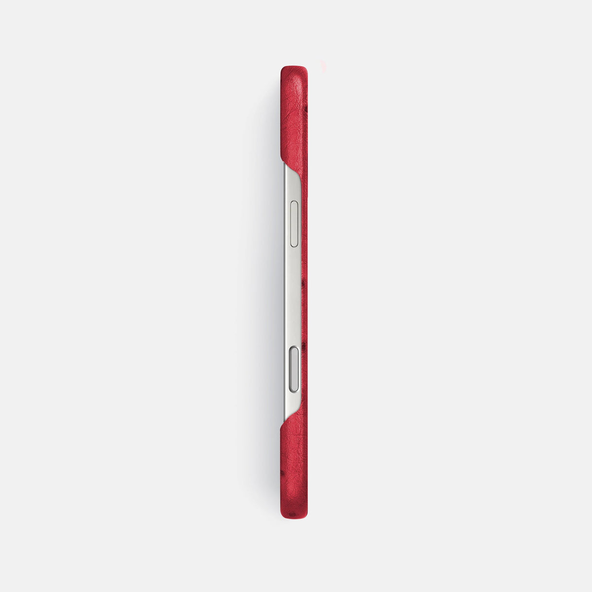 Slim Case For iPhone 18 Pro Max In Ostrich -3 | Red