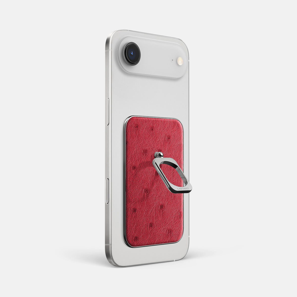 MagSafe Ring For iPhone 17 Air In Ostrich -1 | Red-Steel