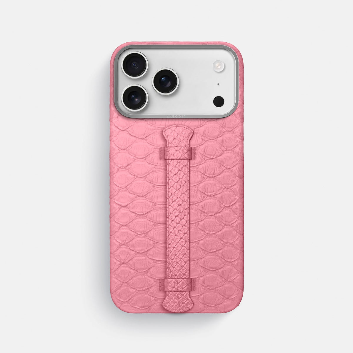 Center Handle For iPhone 18 Pro Max In Python -1 | Pink-Steel