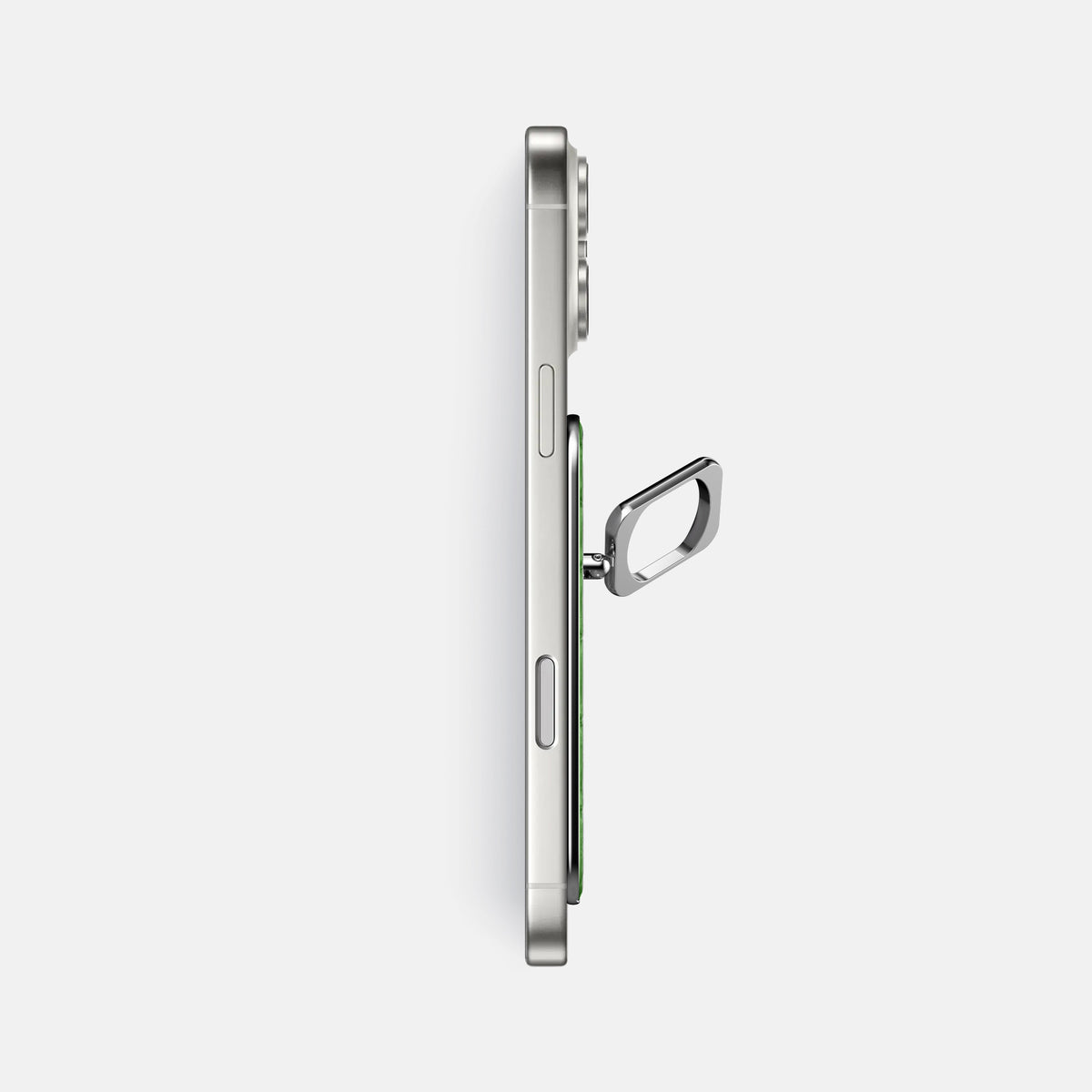 MagSafe Ring For iPhone 17 Pro Max In Alligator -3 | Apple-Green-Steel