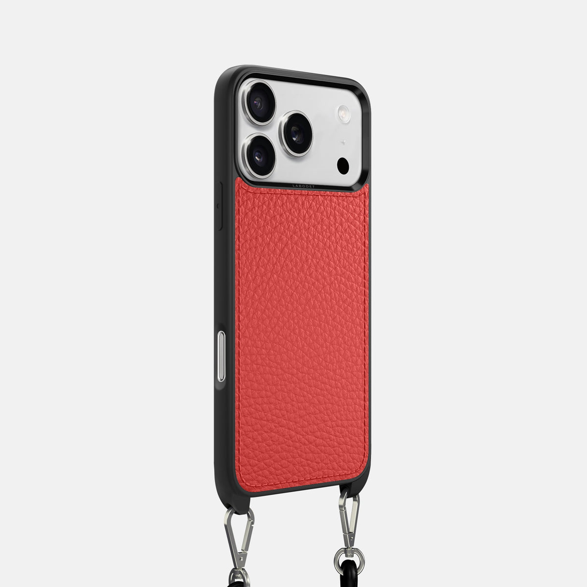 Crossbody Sport Case For iPhone 18 Pro In Calf -2 | Red
