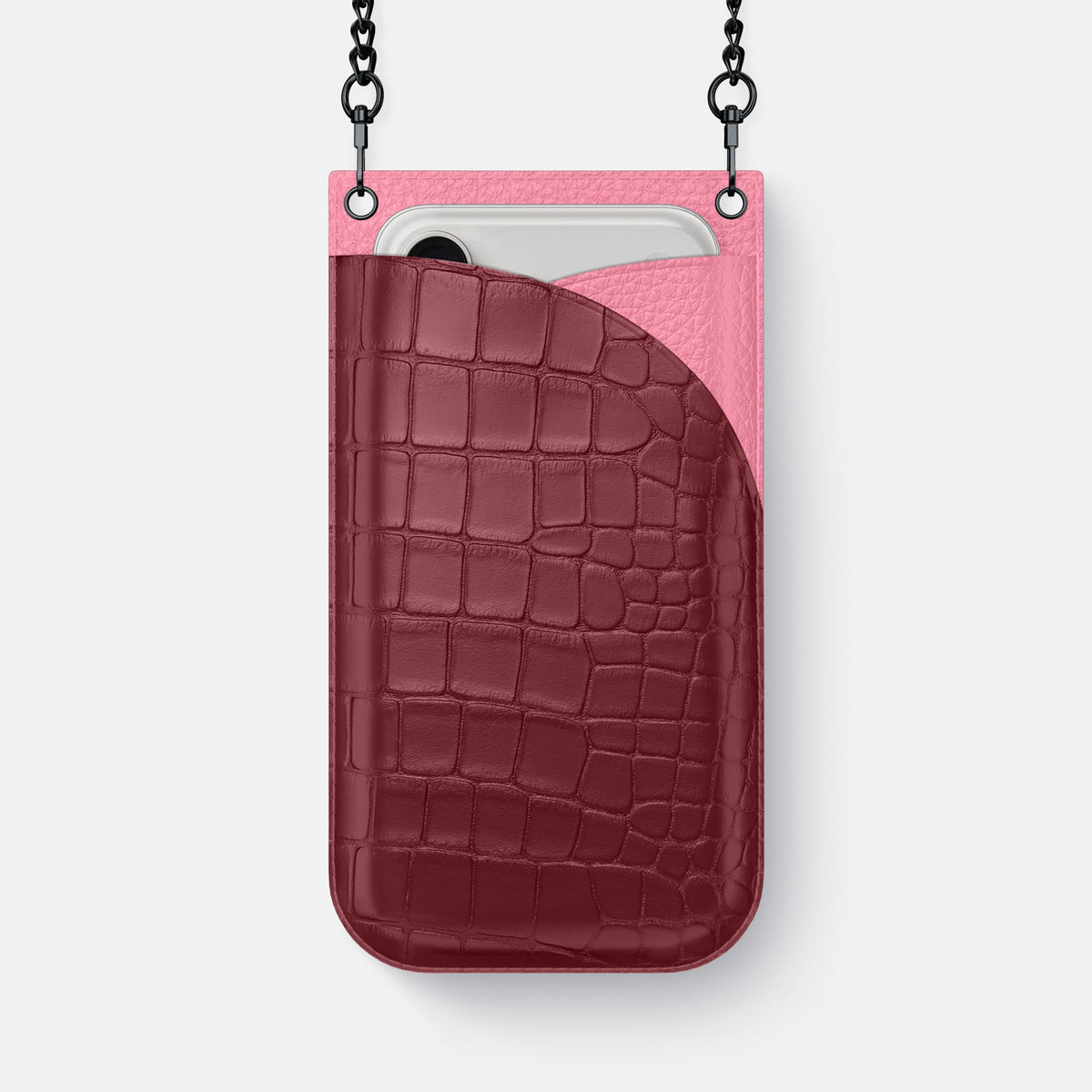 Crossbody Bag For iPhone 17 Pro In Alligator