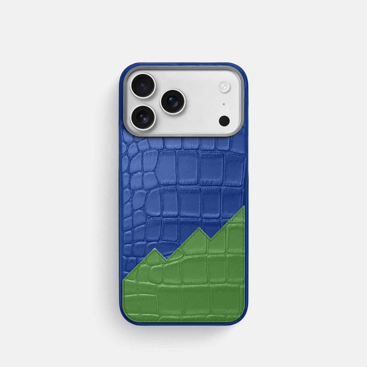 Classic Case With UpOnly For iPhone 18 Pro In Alligator -1 | Royal-Blue-Steel