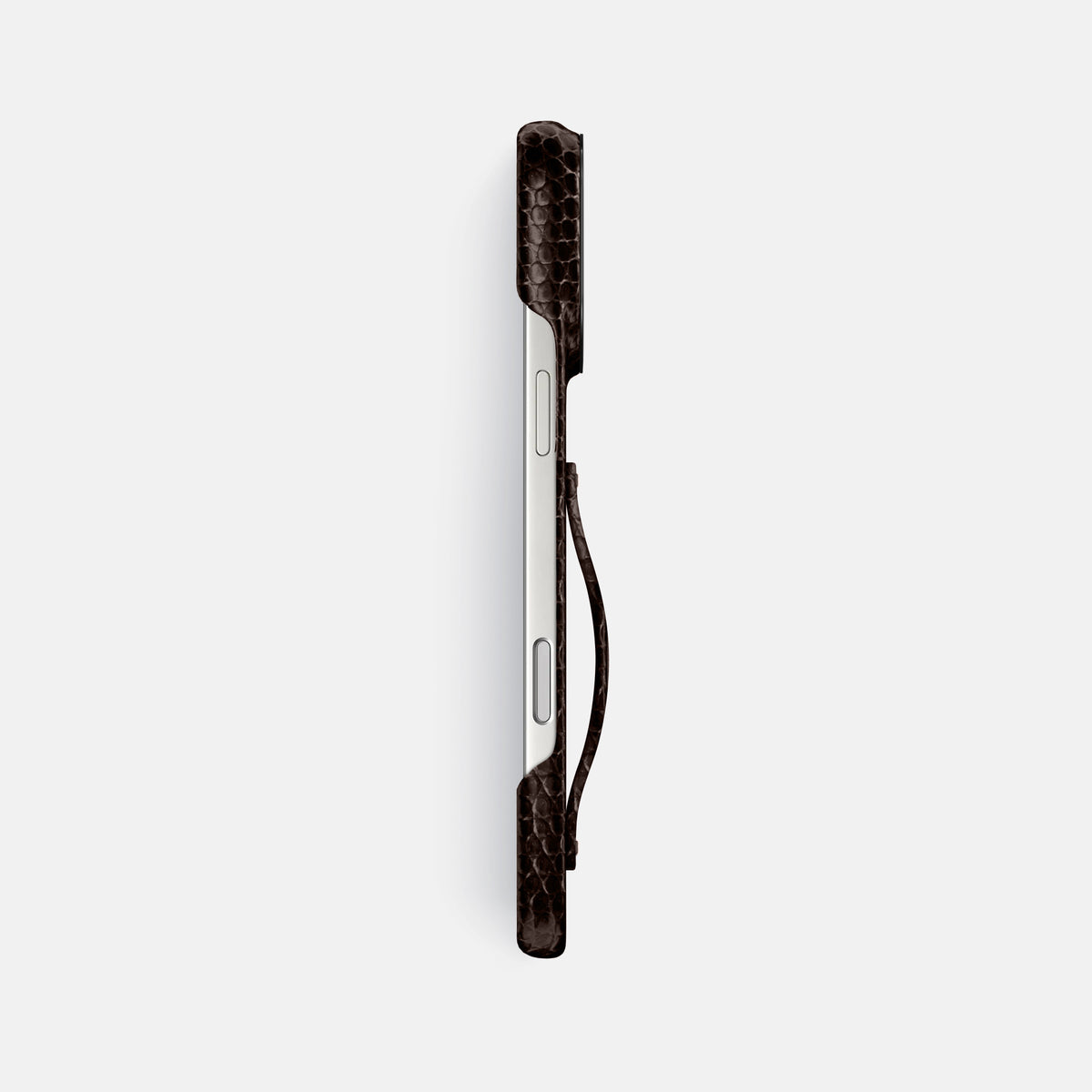 Finger Case For iPhone 17 Pro Max In Lizard -3 | Brown-Black