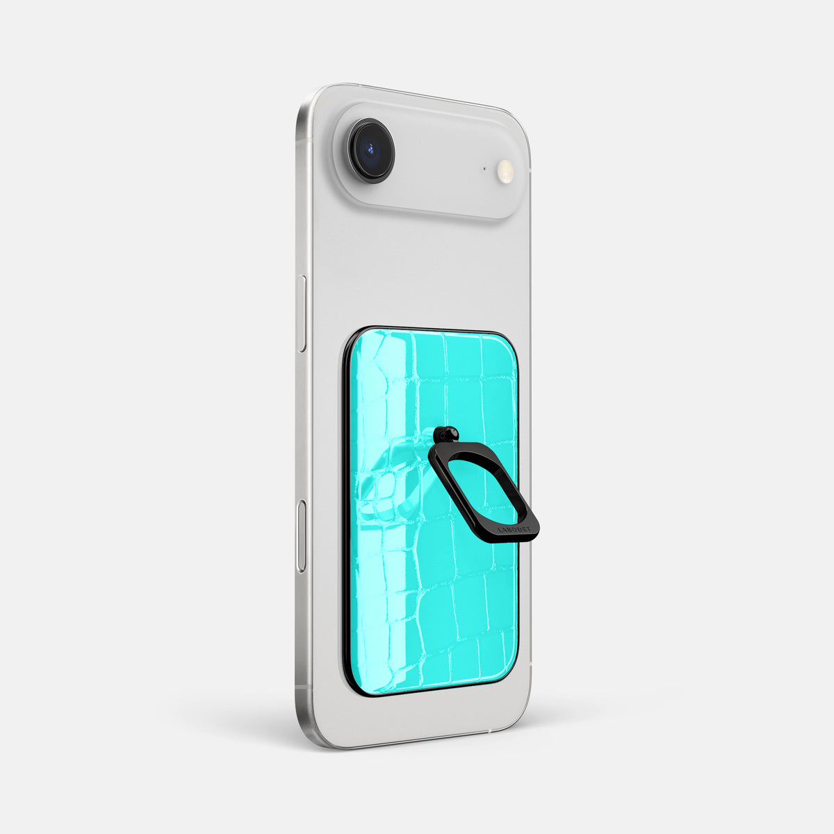 MagSafe Ring For iPhone 17 Air In Shiny Alligator -1 | Mint-Black