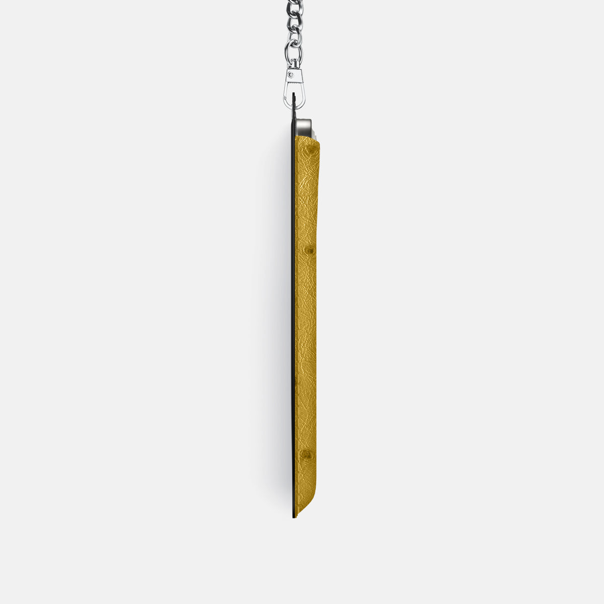 Crossbody Bag For iPhone 17 Pro In Ostrich -4 | Gold-Steel