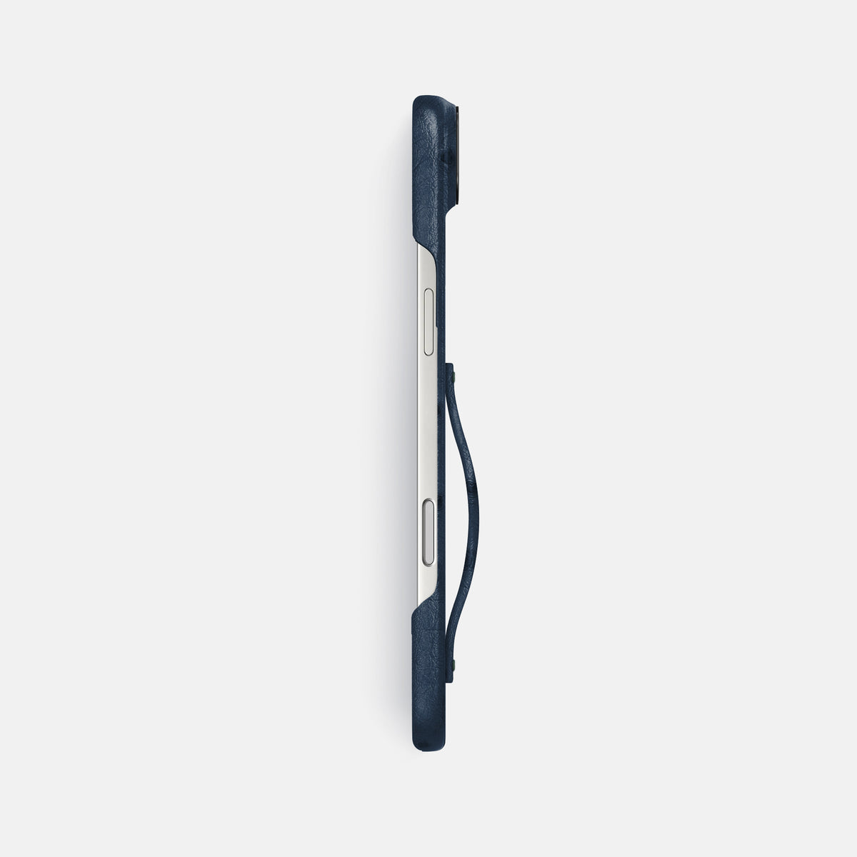 Finger Case For iPhone 17 Air In Ostrich -3 | Navy-Blue-Black
