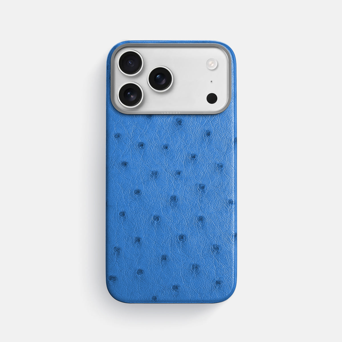 Classic Case For iPhone 17 Pro Max In Ostrich -1 | Royal-Blue-Steel
