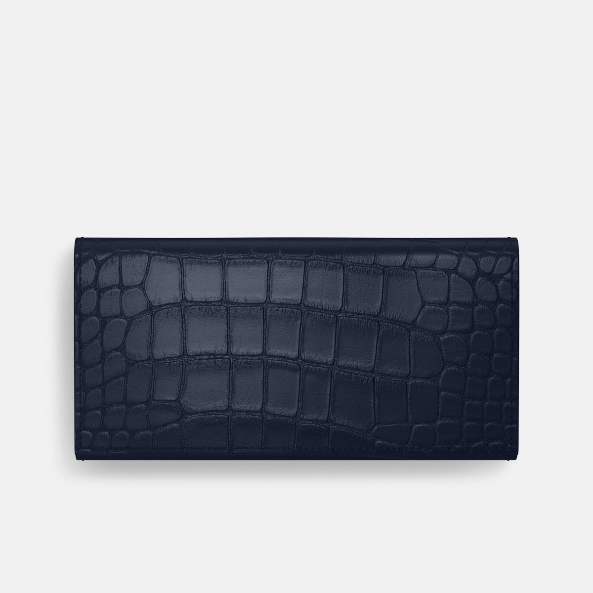 Wallet Case For iPhone 18 Pro Max In Alligator -3 | Navy-Blue