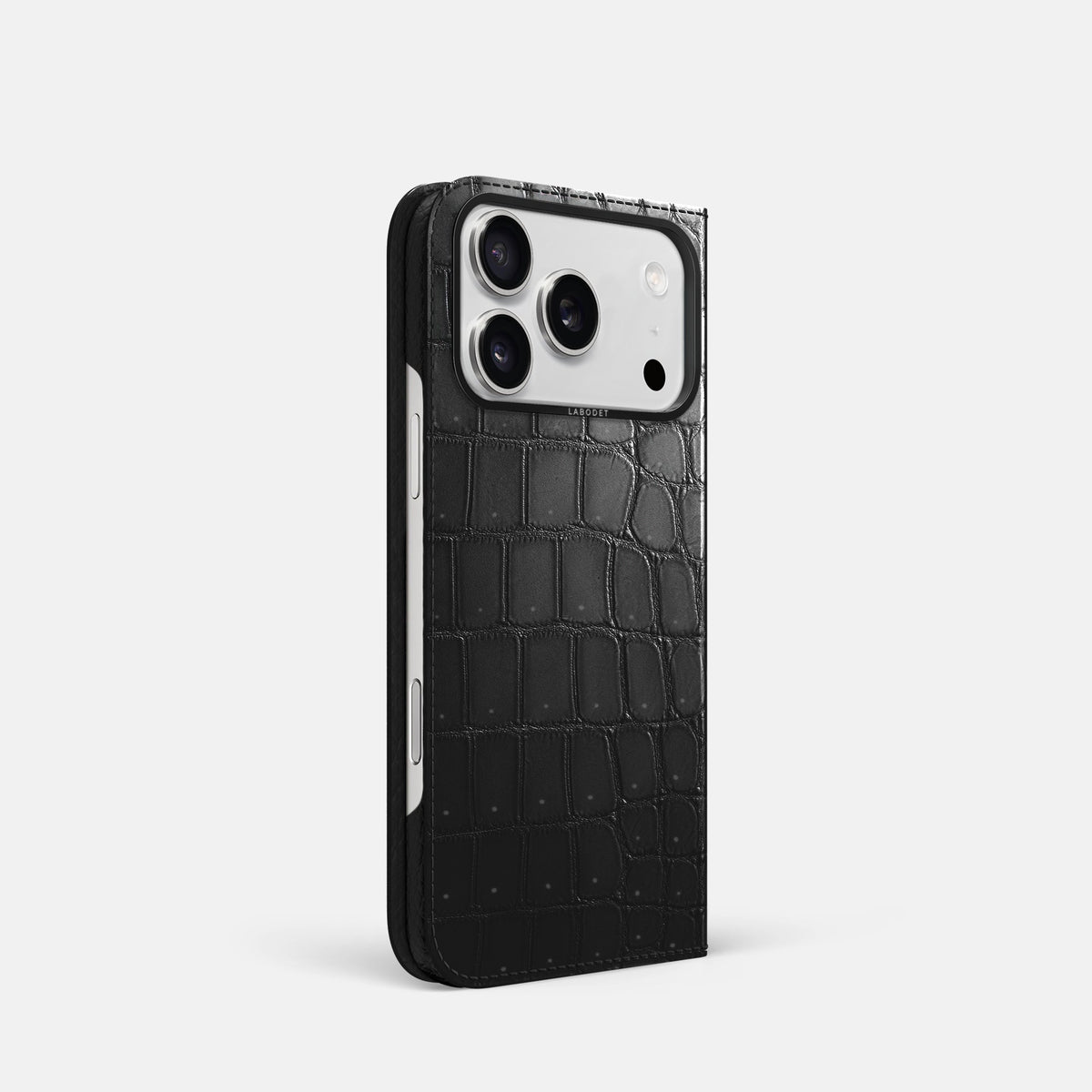 Folio Case For iPhone 17 Pro In Porosus Crocodile