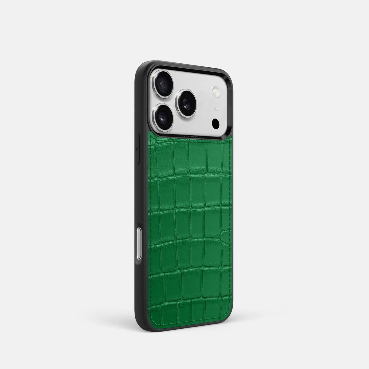 Sport Case For iPhone 18 Pro In Alligator -2 | Forest-Green