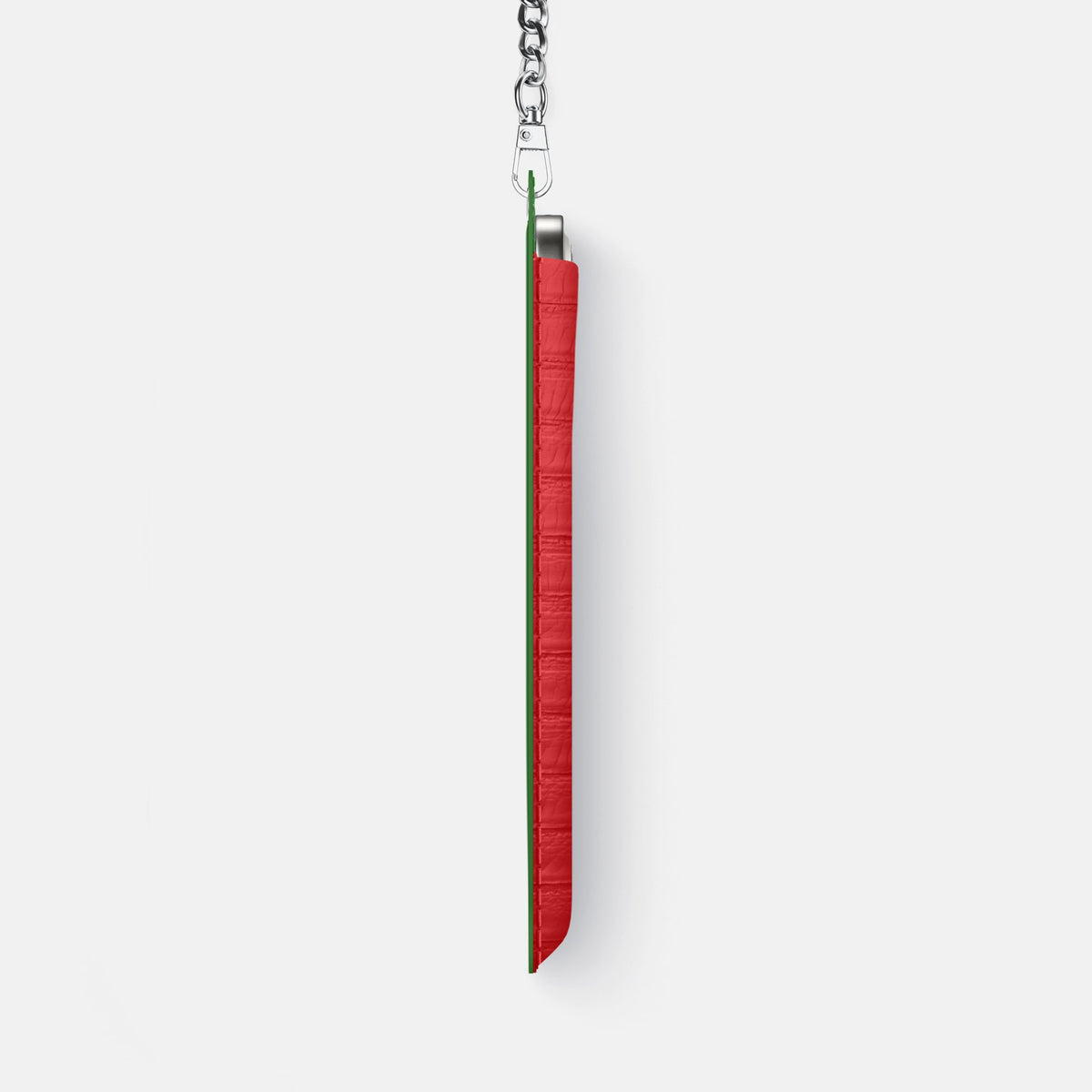 Crossbody Bag For iPhone 18 Pro Max In Python -4 | Red-Steel