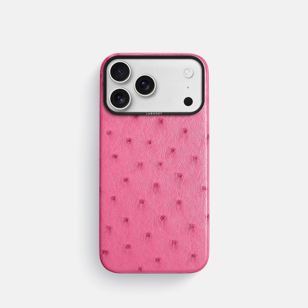 Classic Case For iPhone 18 Pro In Ostrich -1 | Pink-Black