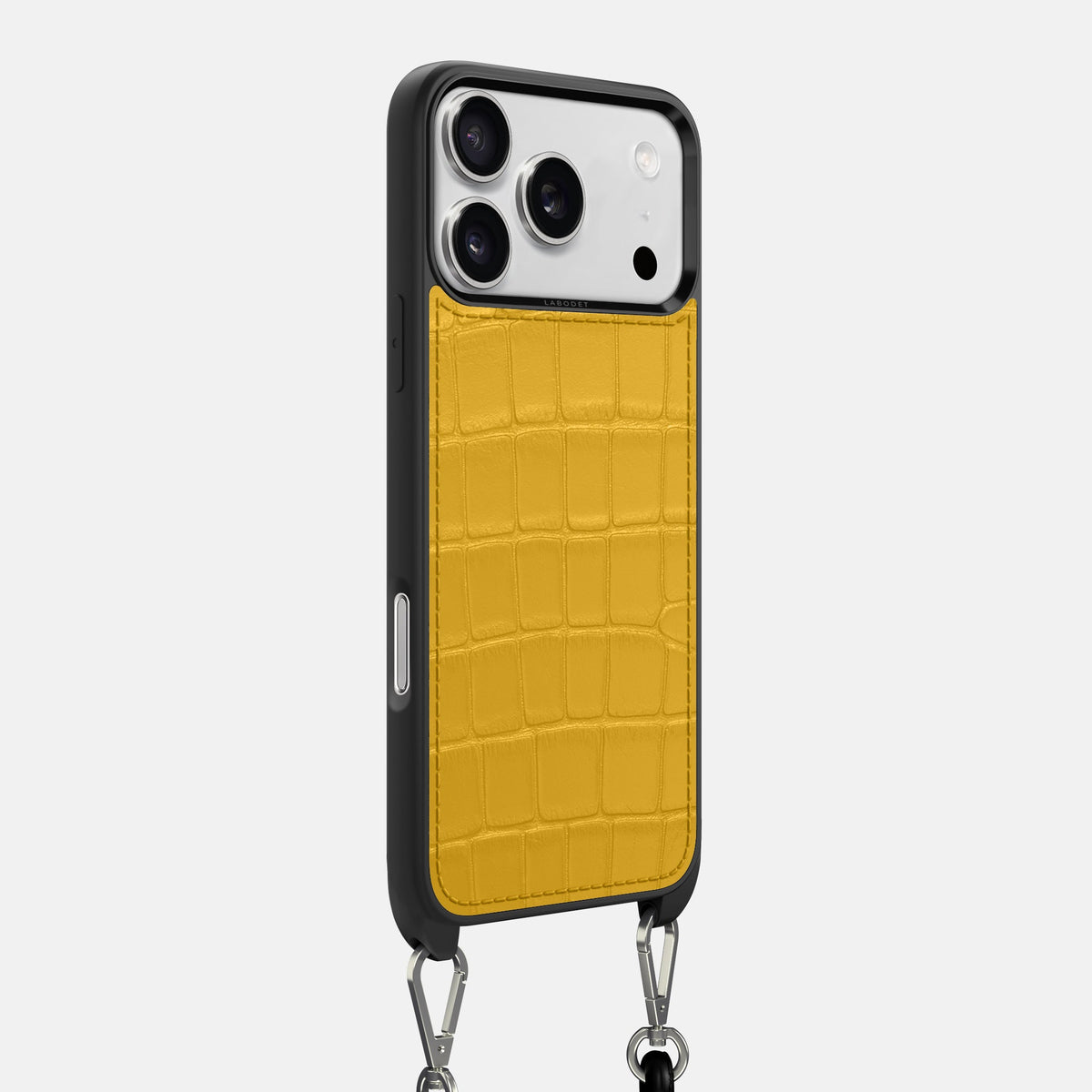 Crossbody Sport Case For iPhone 18 Pro Max In Alligator -2 | Yellow