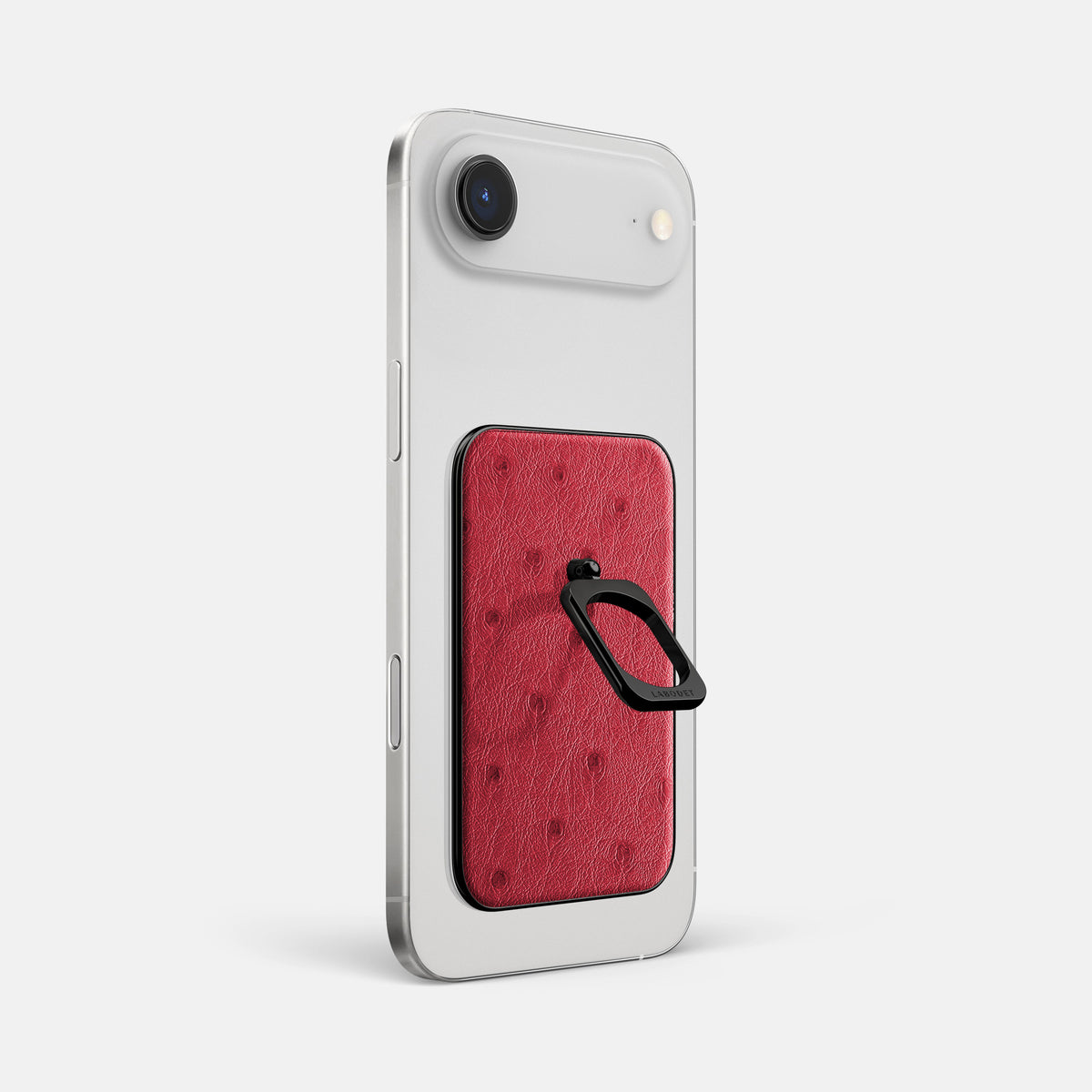 MagSafe Ring For iPhone 17 Air In Ostrich -1 | Red-Black