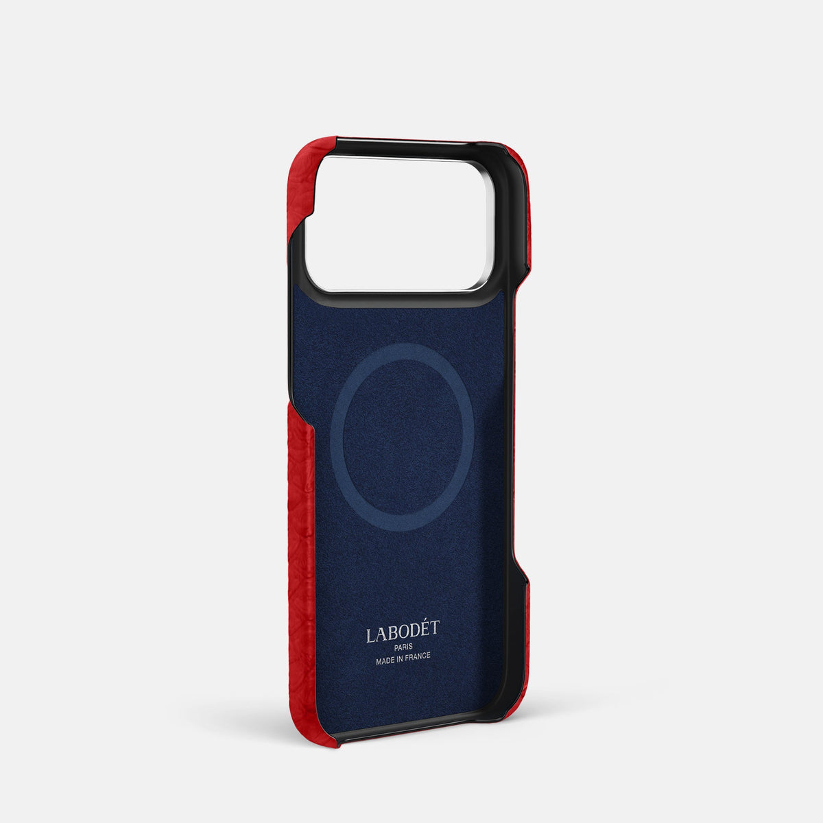 Finger Case For iPhone 18 Pro In Python -4 | Red-Steel