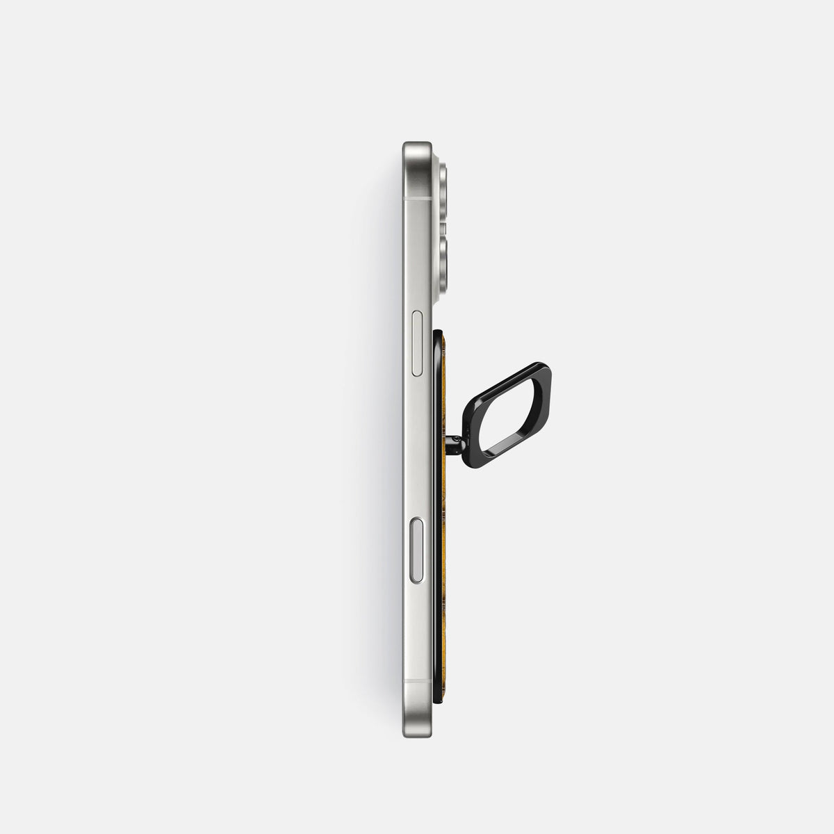 MagSafe Ring For iPhone 18 Pro In Patina Alligator -3 | Sydney-Black