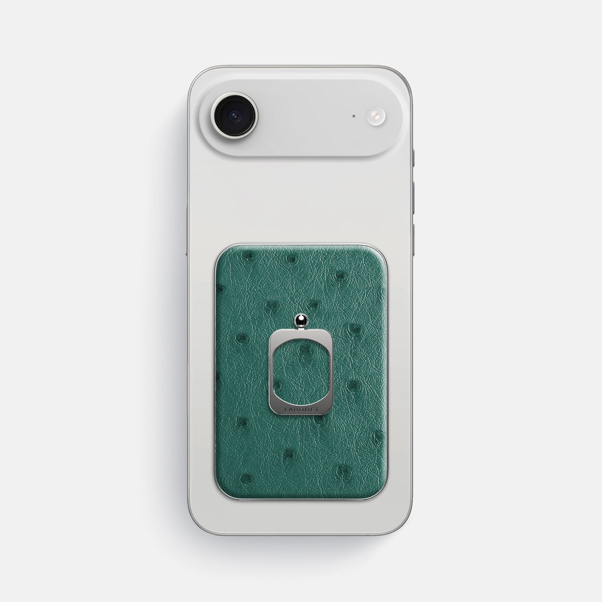 MagSafe Ring For iPhone 17 Air In Ostrich -2 | Forest-Green-Steel
