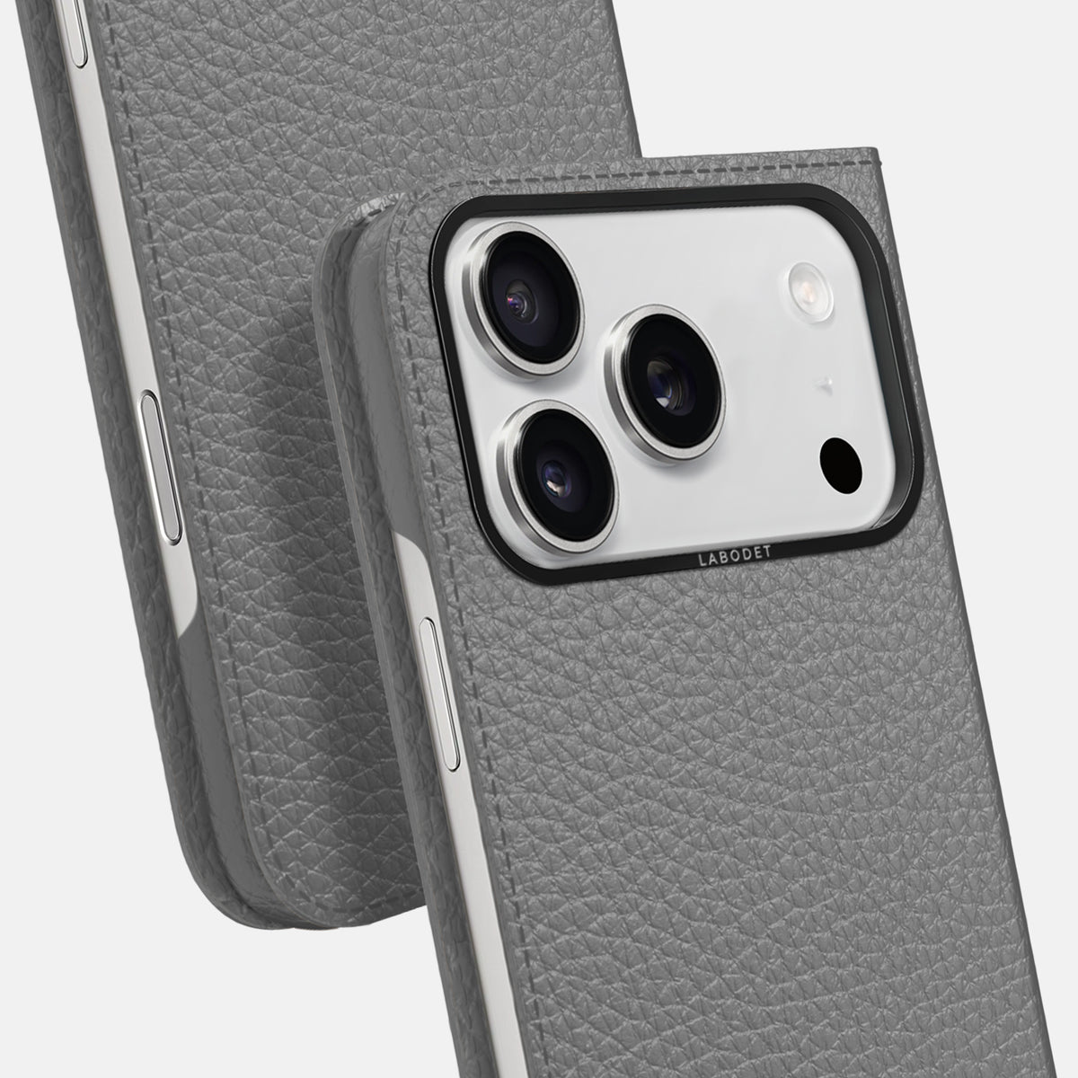 Folio Case For iPhone 17 Pro In Calf -5 | Souris-Black