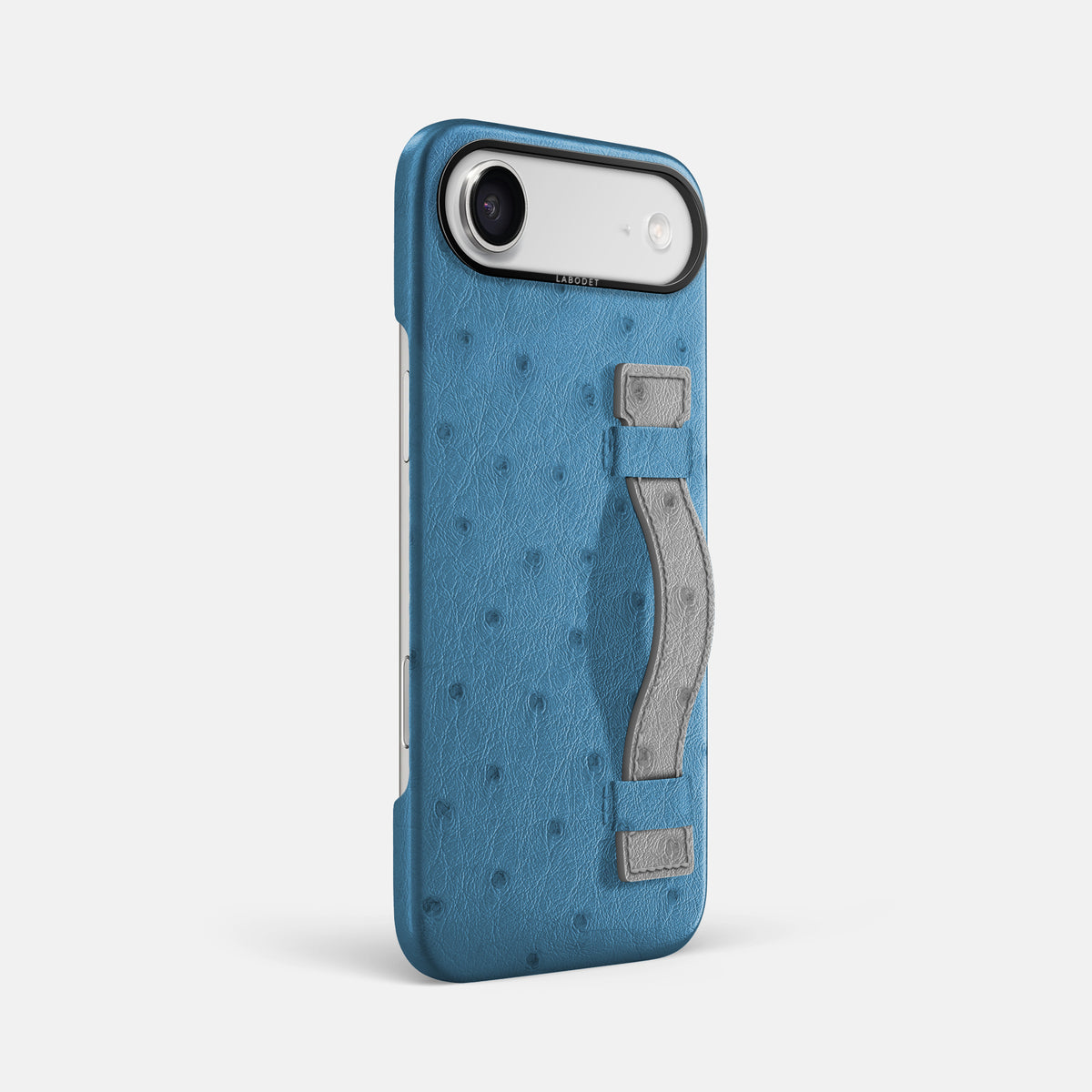 Handle Case Coloré For iPhone 17 Air In Ostrich -2 | Blue-Jeans-Black