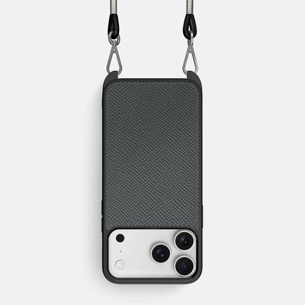 Crossbody Sport Case For iPhone 17 Pro In Epsom-Style Calf