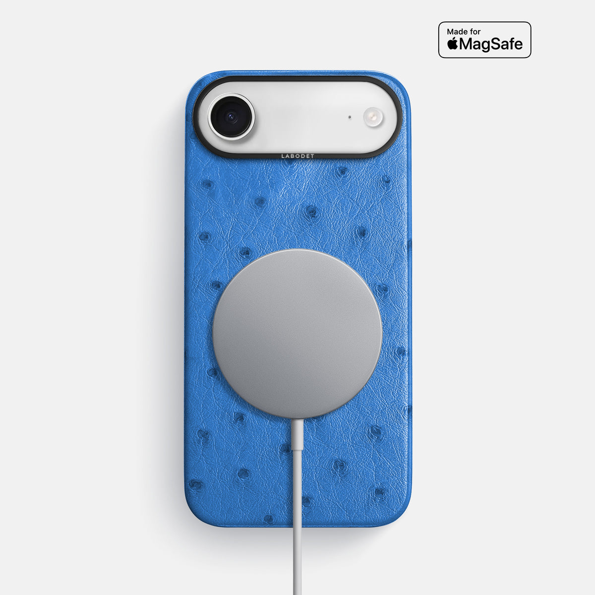 Classic Case For iPhone 17 Air In Ostrich -5 | Royal-Blue-Black