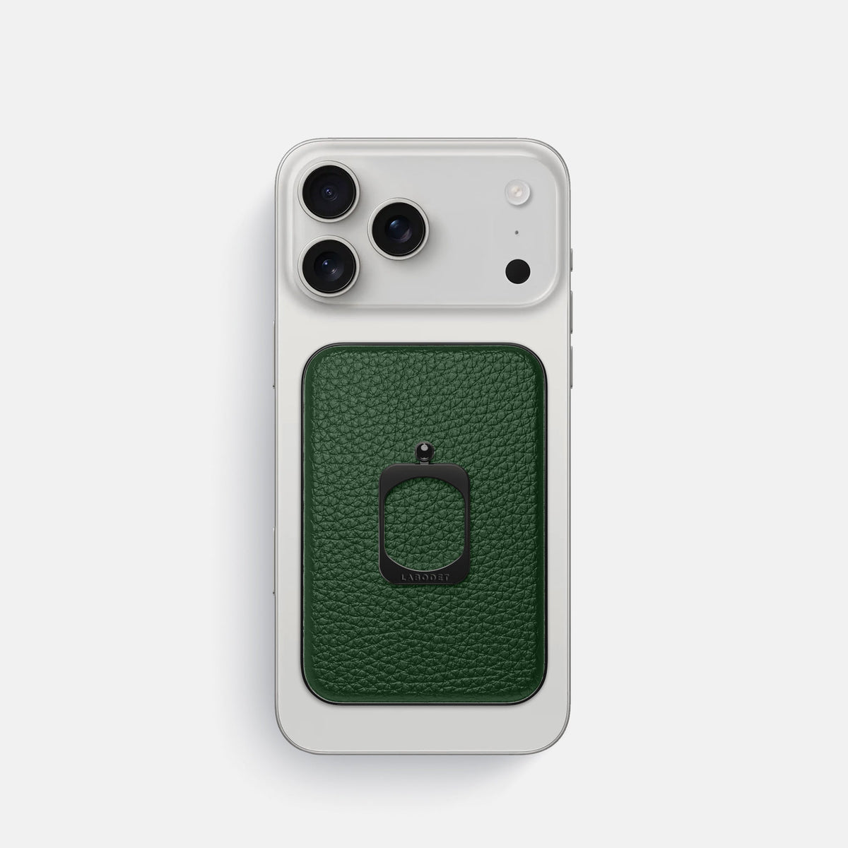 MagSafe Ring For iPhone 18 Pro In Calf -2 | Dark-Green-Black