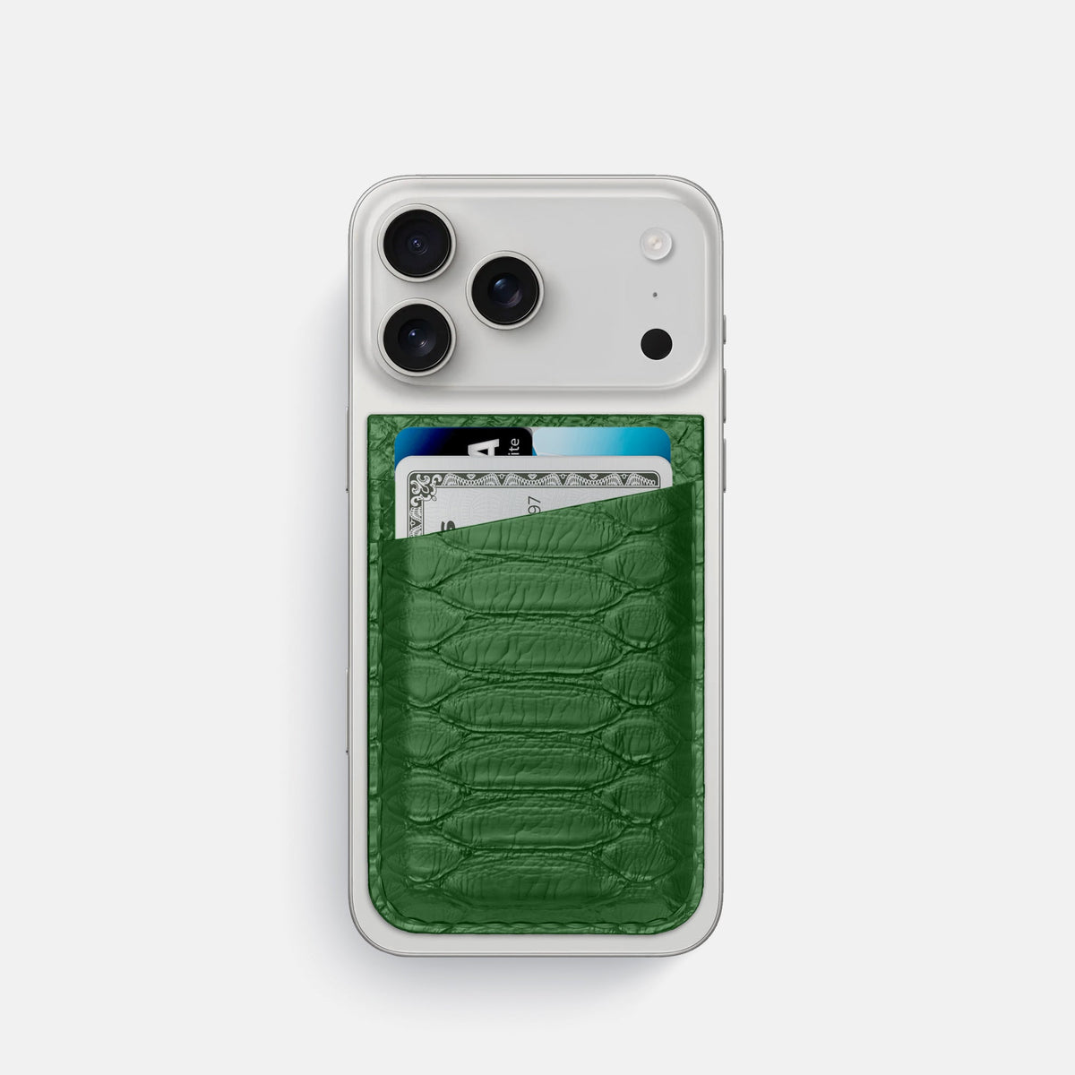 MagSafe Wallet For iPhone 18 Pro In Python -1 | Green