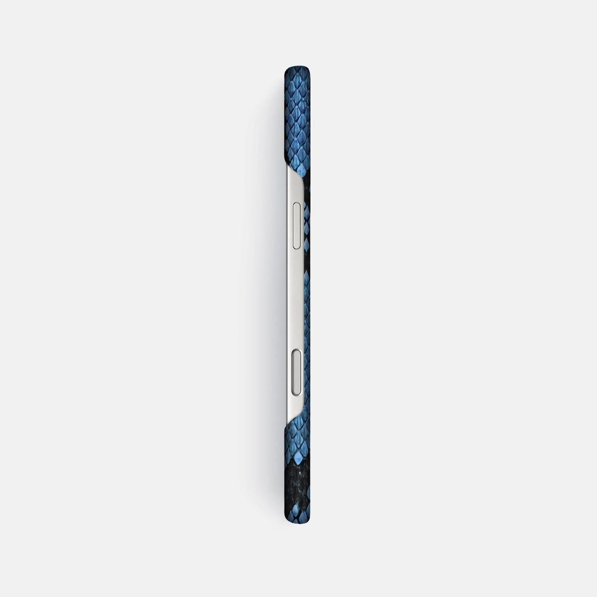Slim Case For iPhone 18 Pro Max In Deluxe Python -3 | Blue-Jeans
