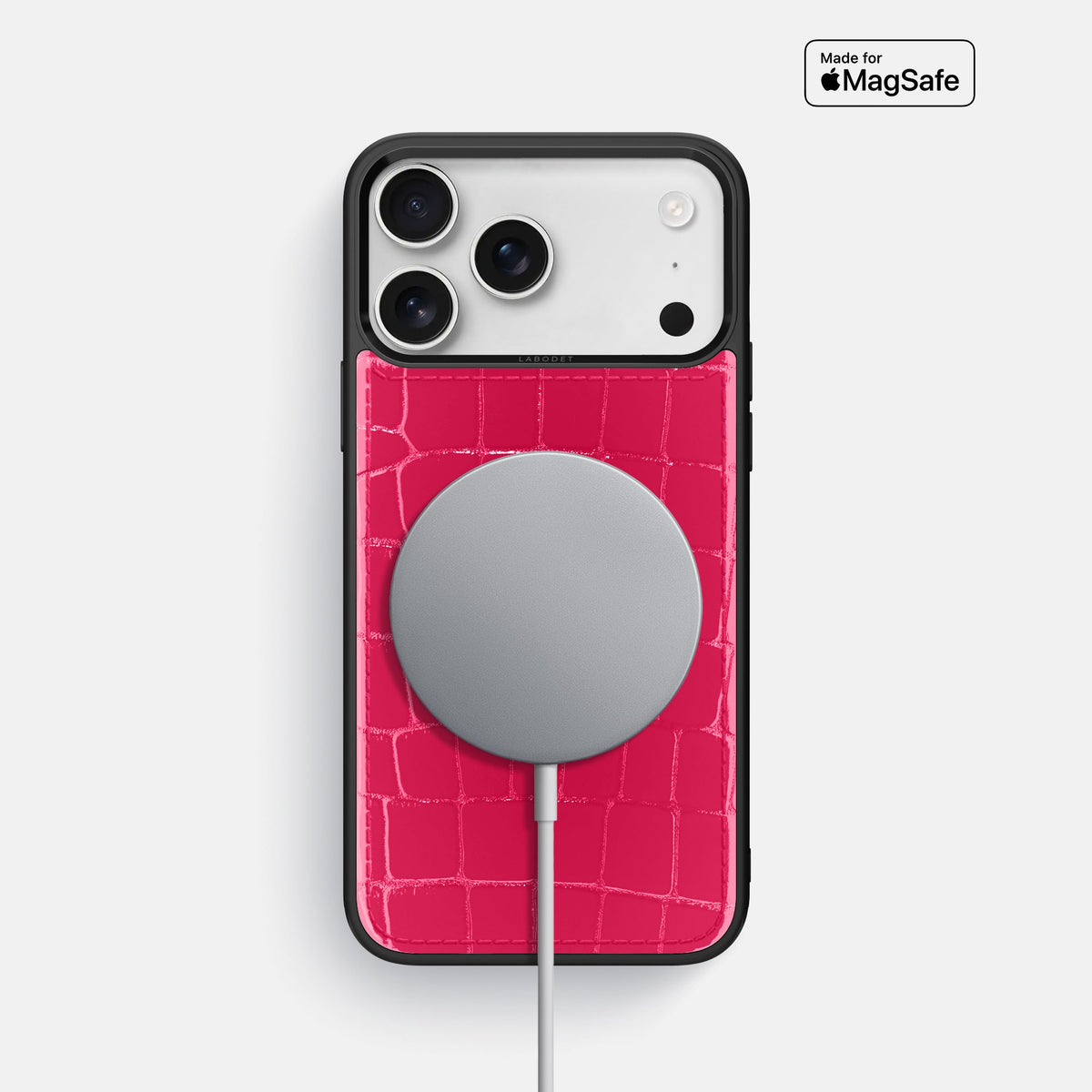 Sport Case For iPhone 18 Pro Max In Shiny Alligator -5 | Pink-Panther