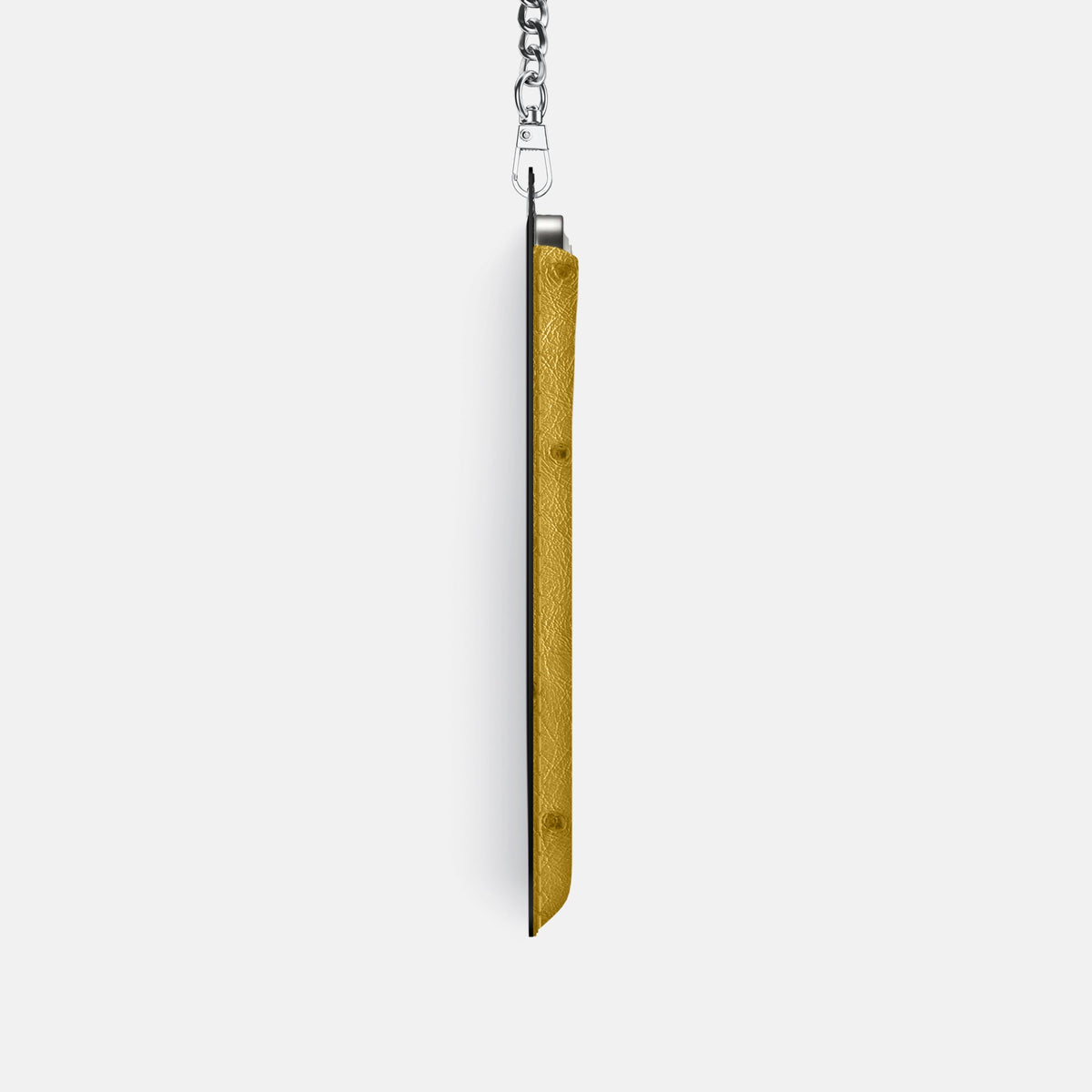 Crossbody Bag For iPhone 18 Pro In Ostrich -4 | Gold-Steel