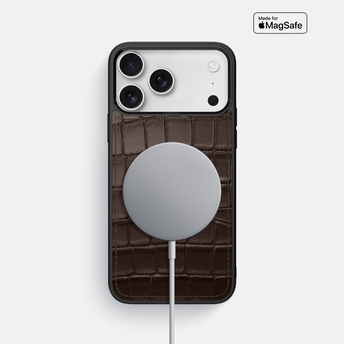 Sport Case For iPhone 18 Pro Max In Alligator -5 | Dark-Brown