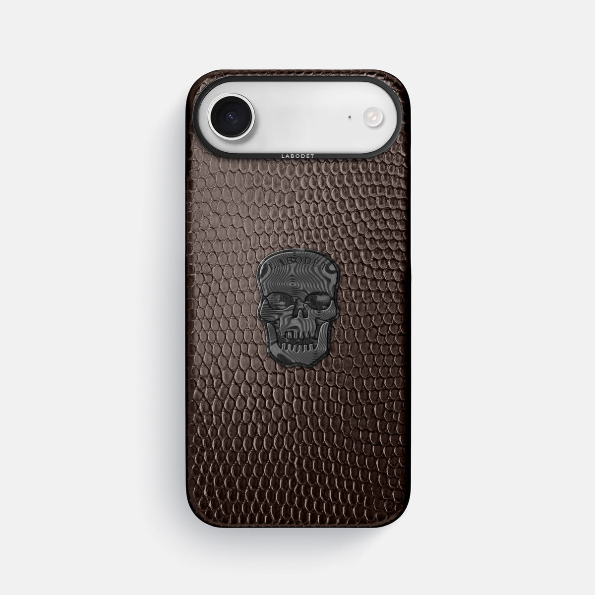 Classic Case With Carbon Skull For iPhone 17 Air In Lizard