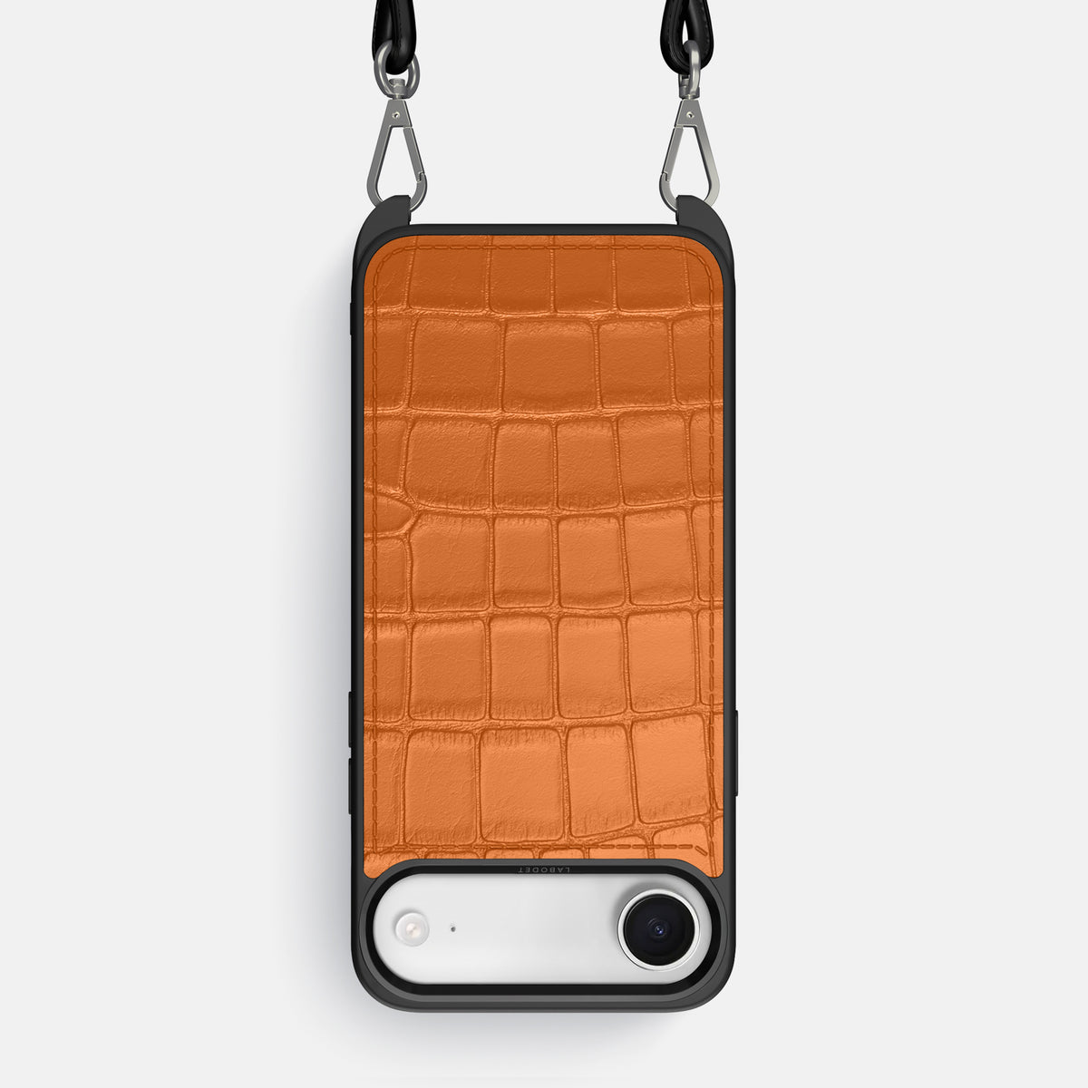 Crossbody Sport Case For iPhone 17 Air In Alligator -1 | Orange