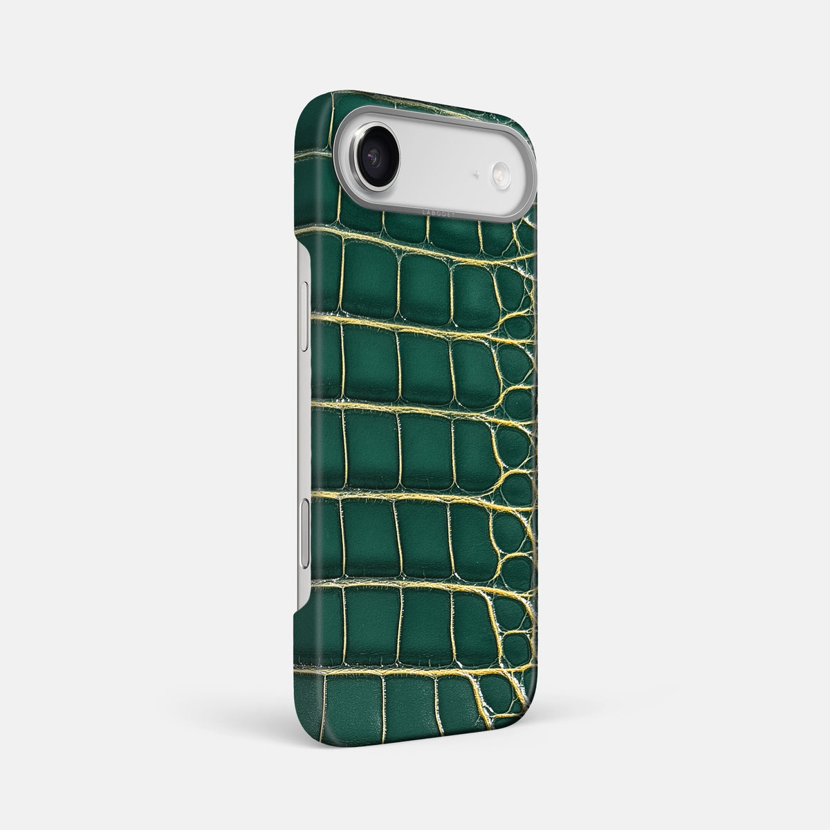 Classic Case For iPhone 17 Air In Patina Alligator -2 | Cambridge-Steel