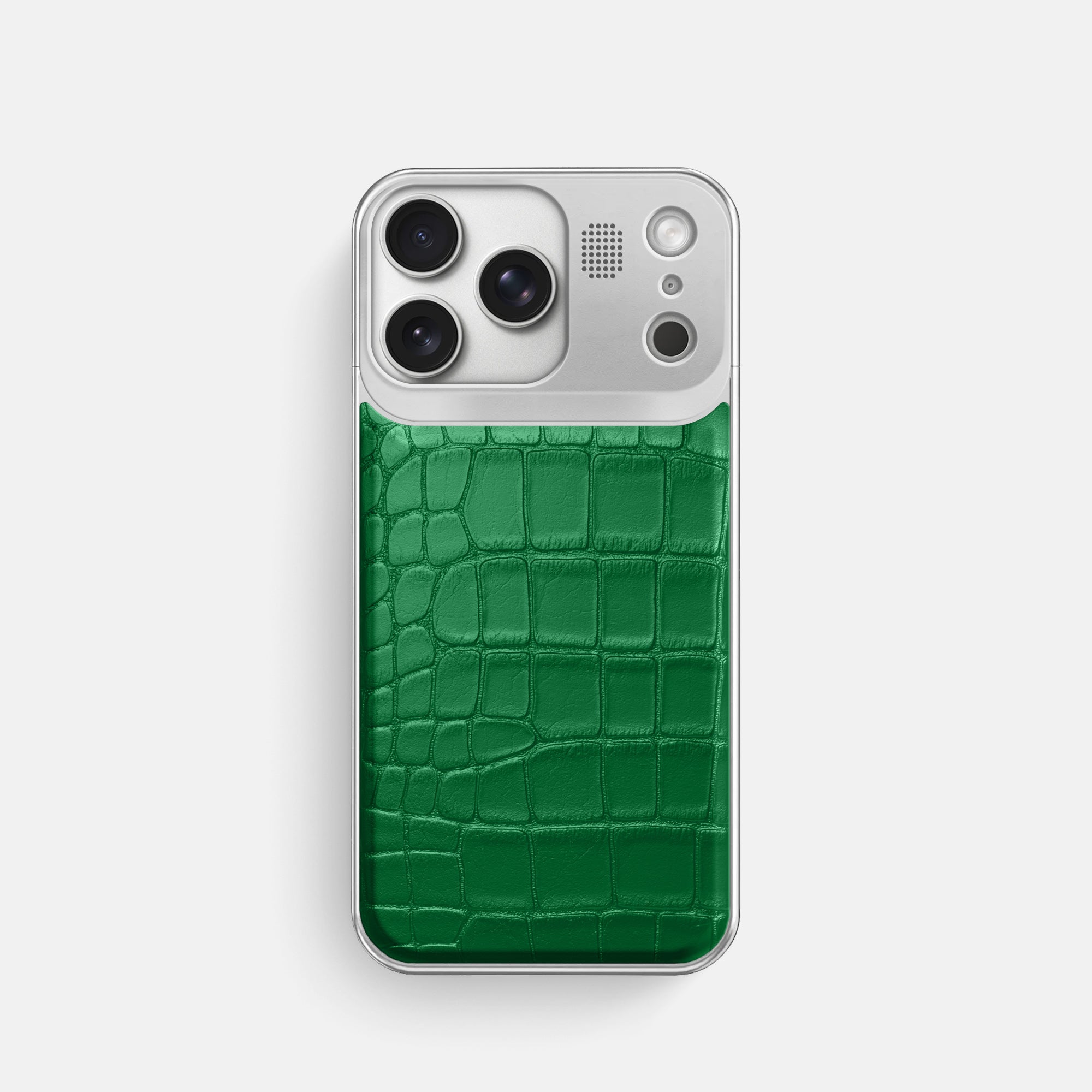Metal Case For iPhone 17 Pro In Alligator · Labodet