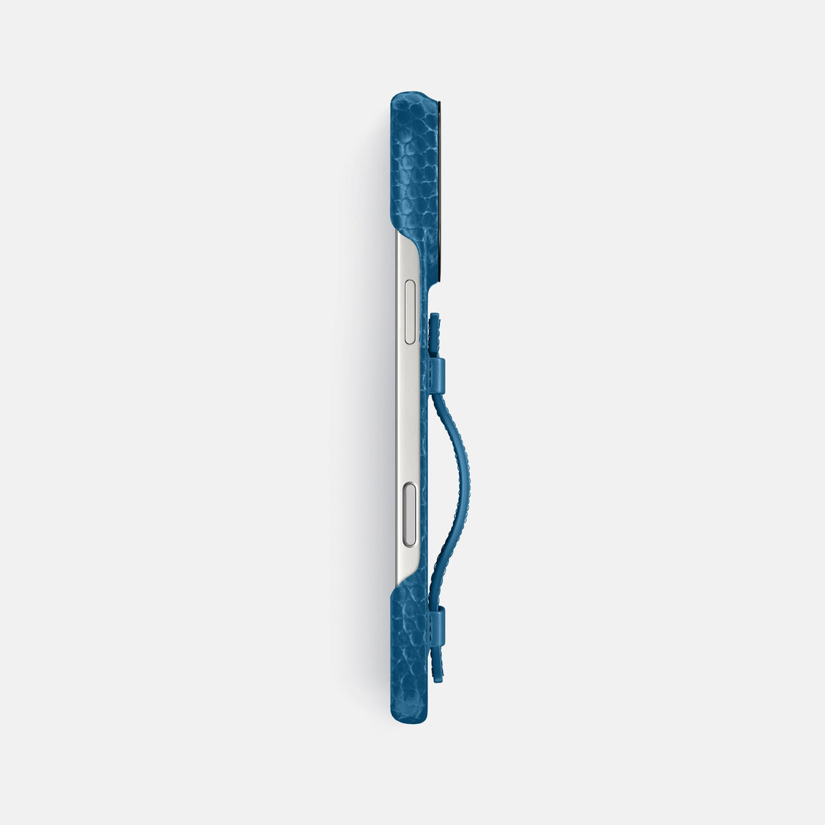 Handle Case For iPhone 18 Pro Max In Lizard -3 | Blue-Black