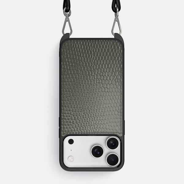 Crossbody Sport Case For iPhone 17 Pro Max In Lizard