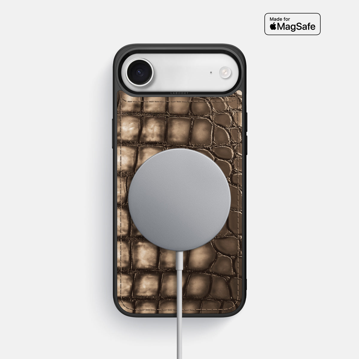 Sport Case For iPhone 17 Air In Patina Alligator -5 | Etoupe
