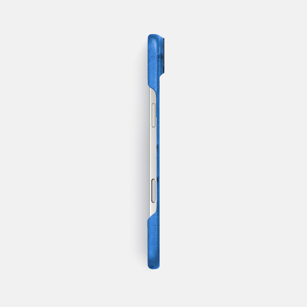 Classic Case For iPhone 17 Air In Ostrich -3 | Royal-Blue-Black