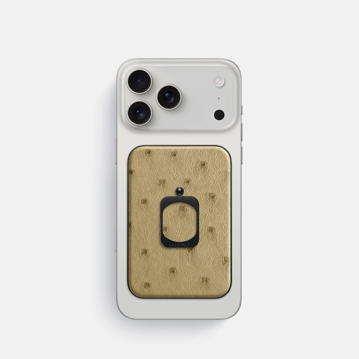 MagSafe Ring For iPhone 17 Pro In Ostrich -2 | Desert-Sand-Black